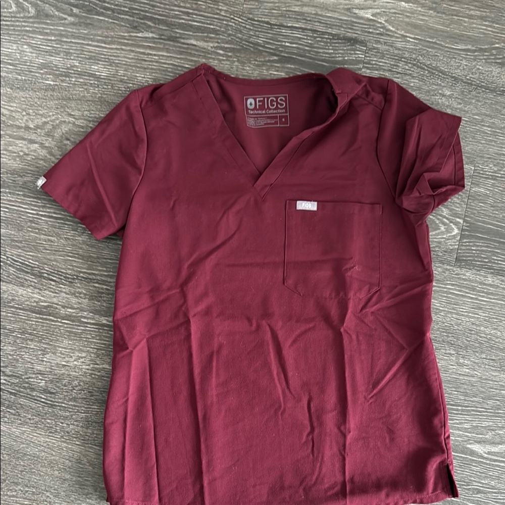 Figs woman’s Burgundy Shirt